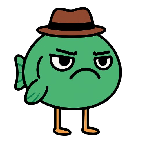 Fish-with-a-Hat (Grumpy)
